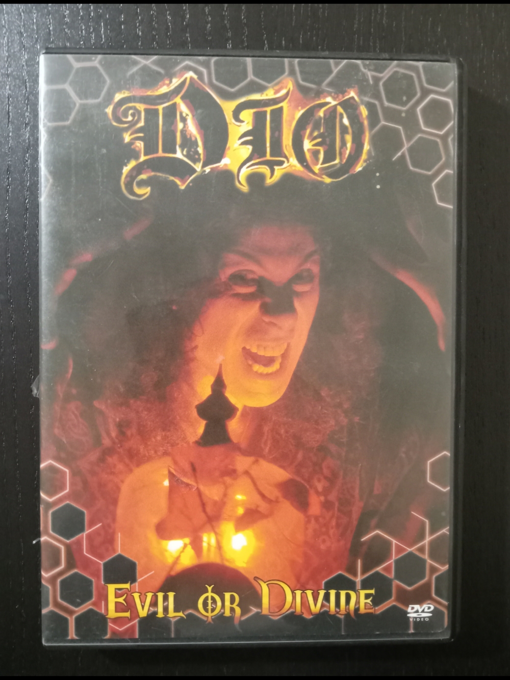 👾4/$20👾 Dio "Evil or Divine" DVD - Black & Orange Cover